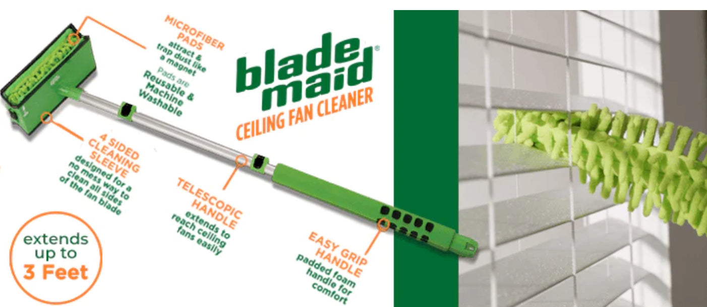 Blade Maid Ceiling Fan Microfiber Cleaning Pads